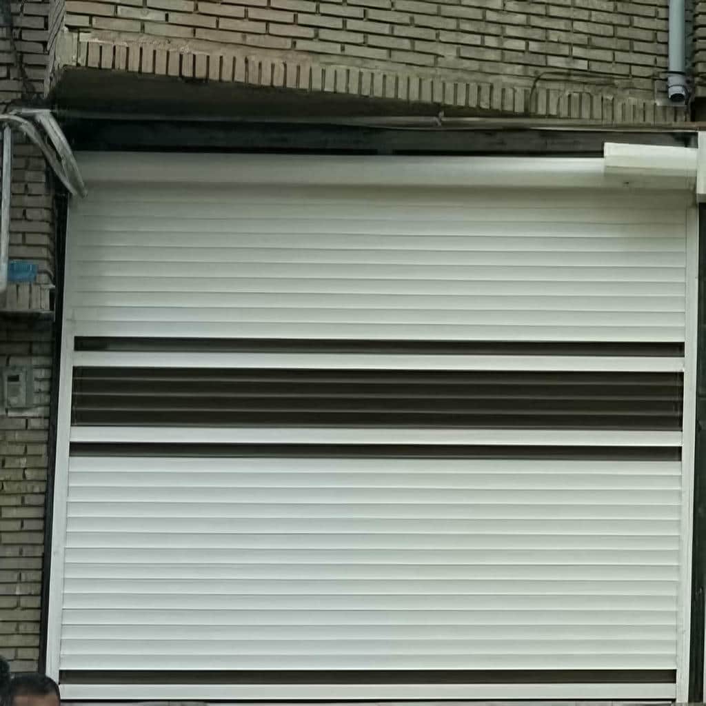 خرید کرکره برقی اتوماتیک نمای مدرن در بابل