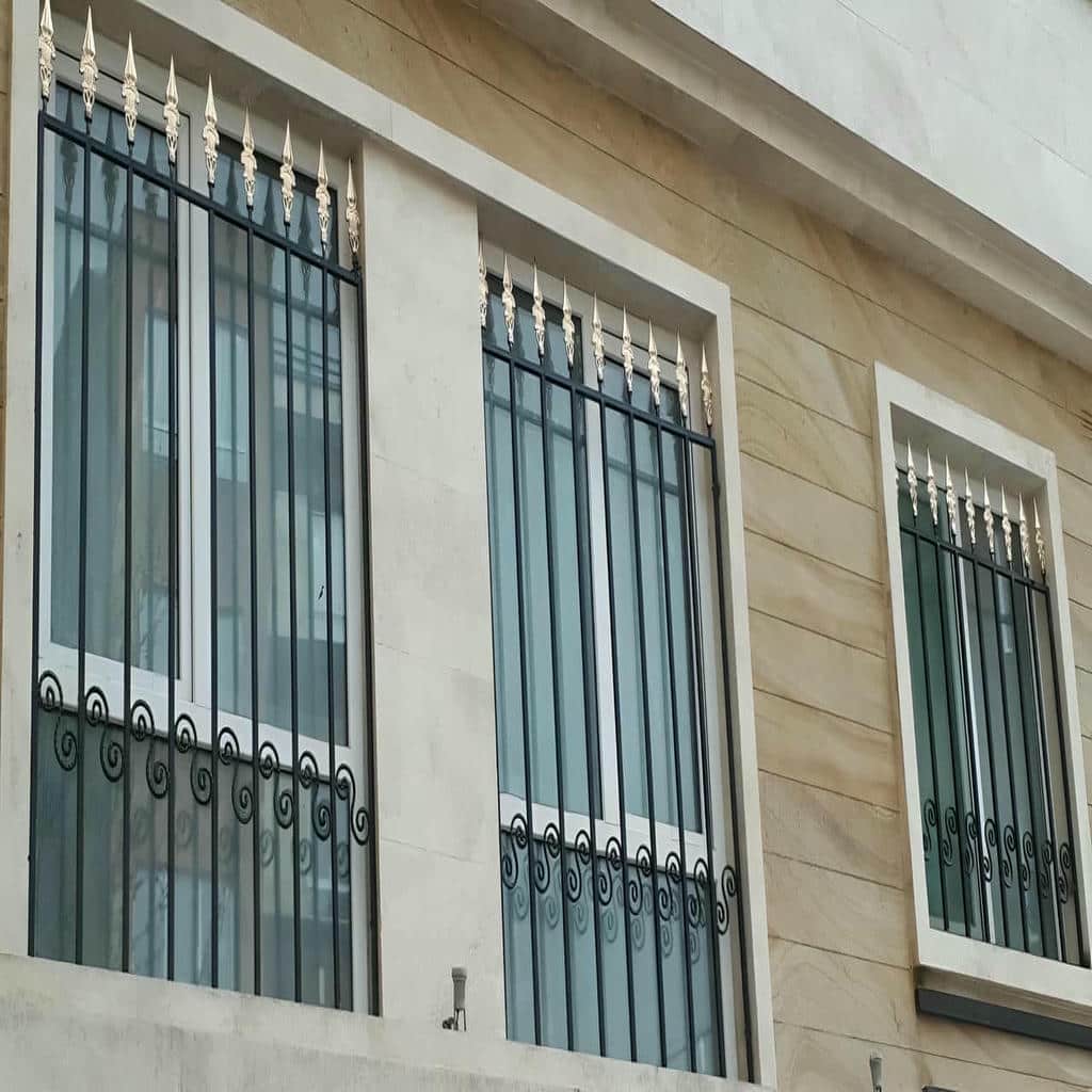 قیمت حفاظ پنجره فلزی فرفورژه در اشتهارد