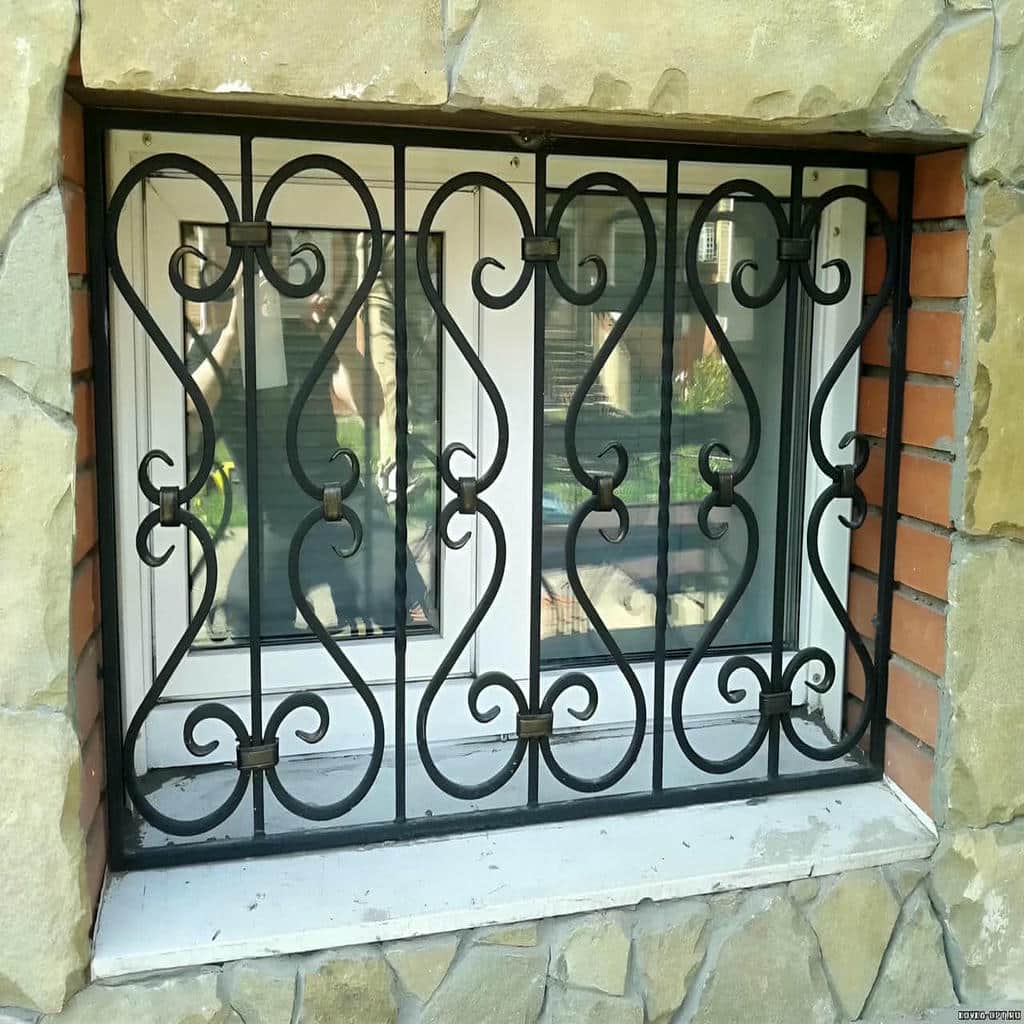 خرید حفاظ پنجره فلزی ساده در ساوه