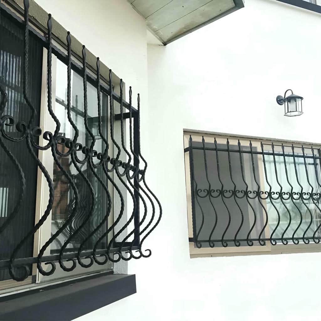 قیمت حفاظ پنجره فلزی فرفورژه در باغ عباس‌آباد