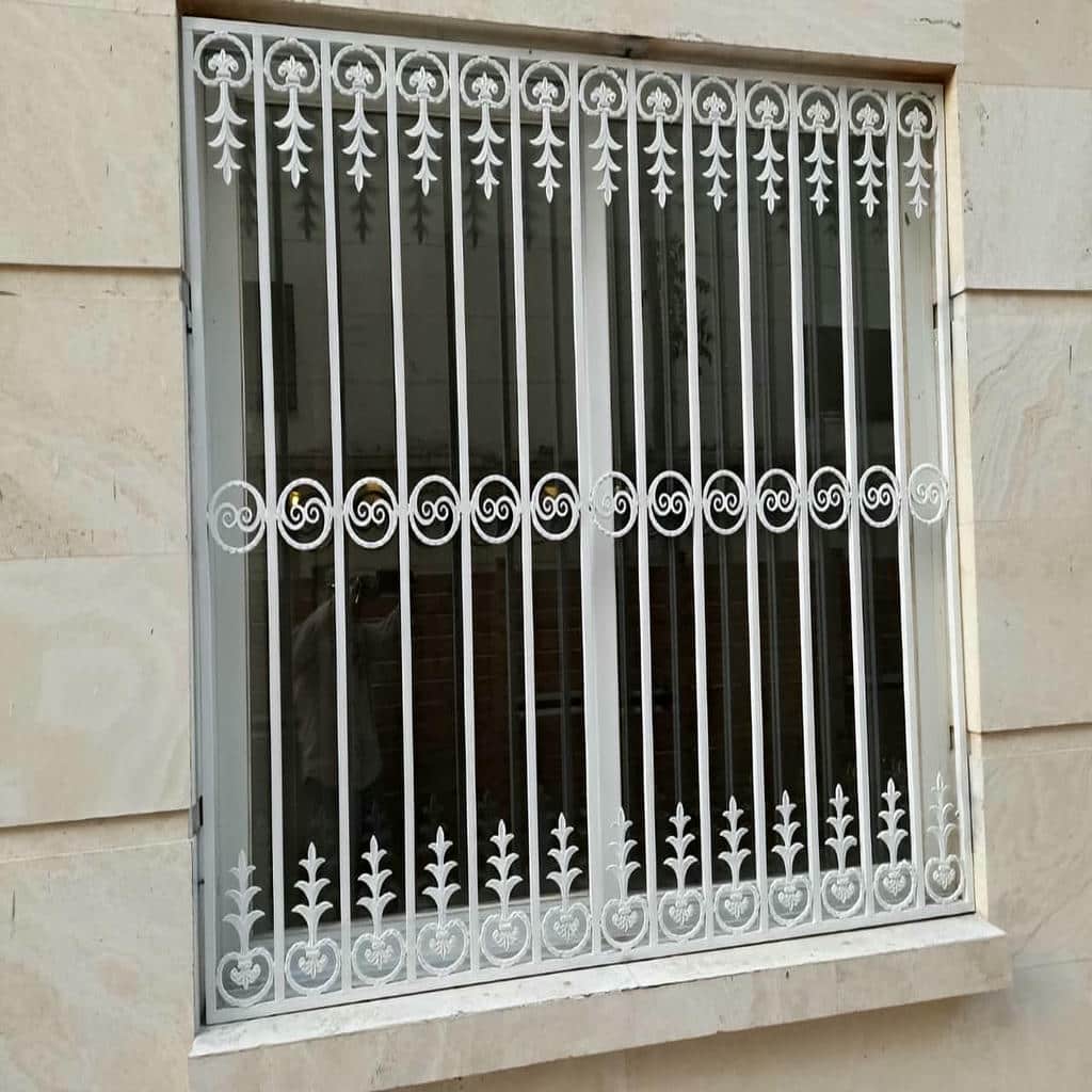قیمت حفاظ پنجره فلزی فرفورژه مدرن در ایرانشهر