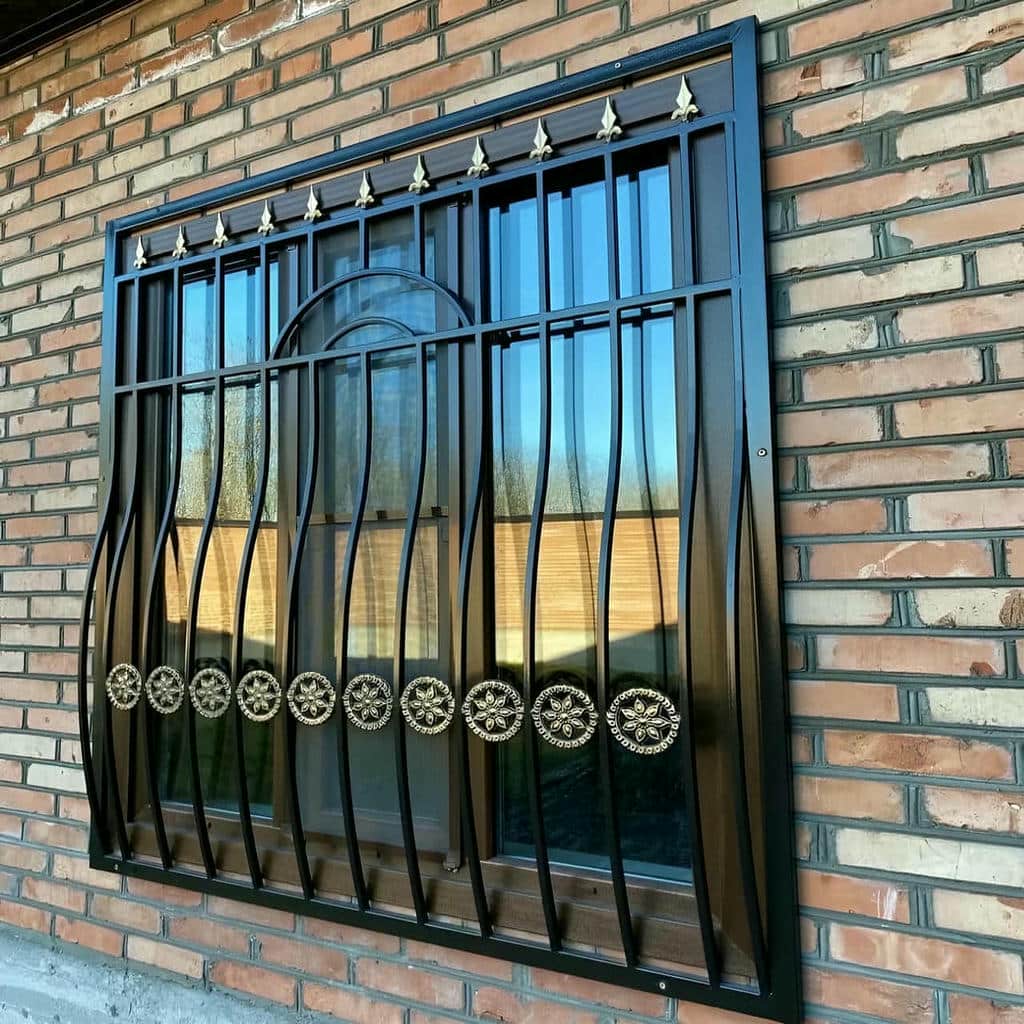 قیمت حفاظ پنجره فلزی فرفورژه در کیش