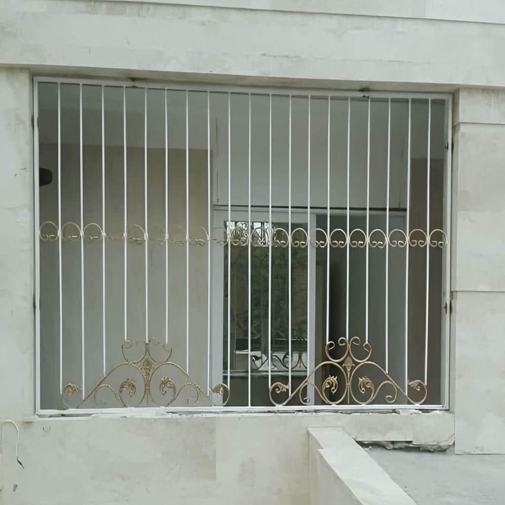قیمت حفاظ پنجره فلزی فرفورژه مدرن در تبریز