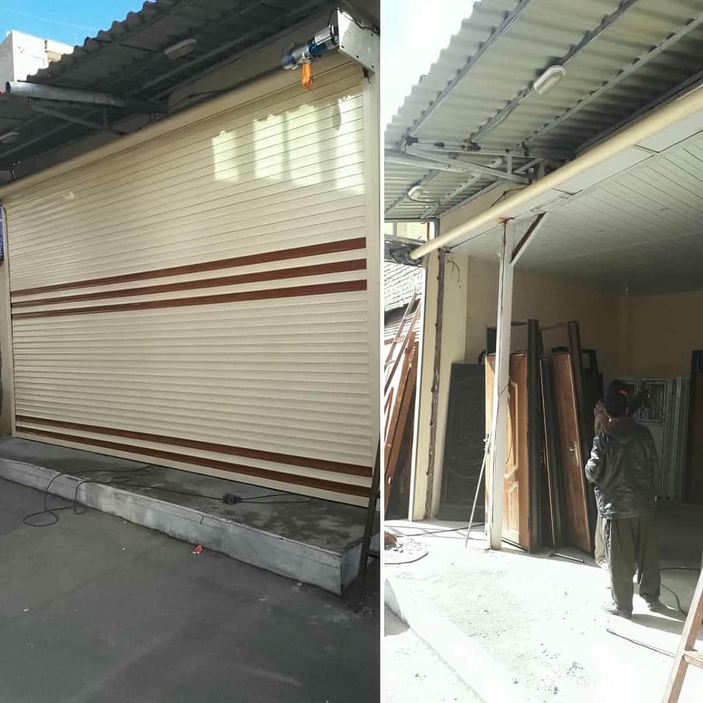 فروش کرکره برقی اتوماتیک ورودی تجاری در ساری