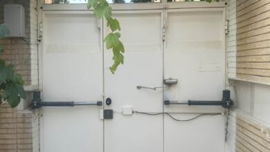 جک درب پارکینگی در کاشان