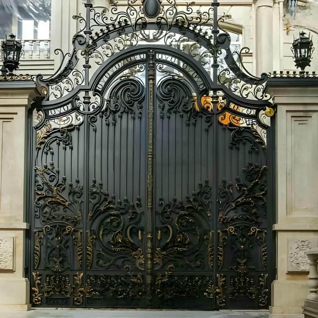 خرید درب ویلایی فرفورژه ساده در شیراز