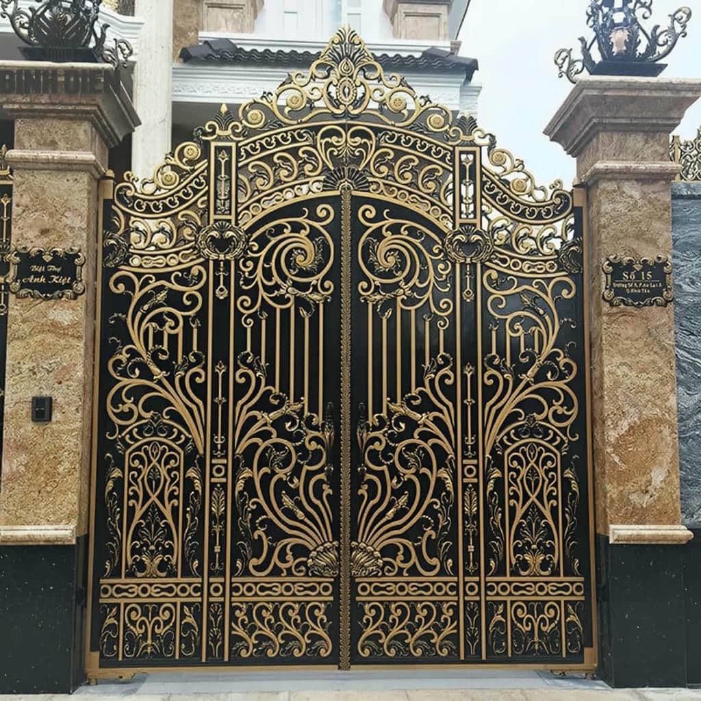 خرید درب فرفورژه طرح ساده در بوشهر