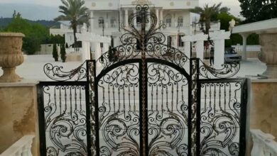 درب ویلایی فرفورژه در آبسرد