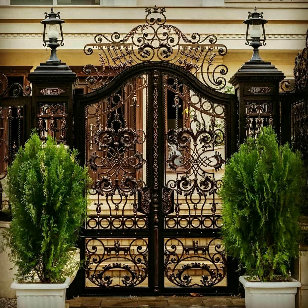 فروش درب ویلایی فرفورژه پروفیل سنگین در گرگان
