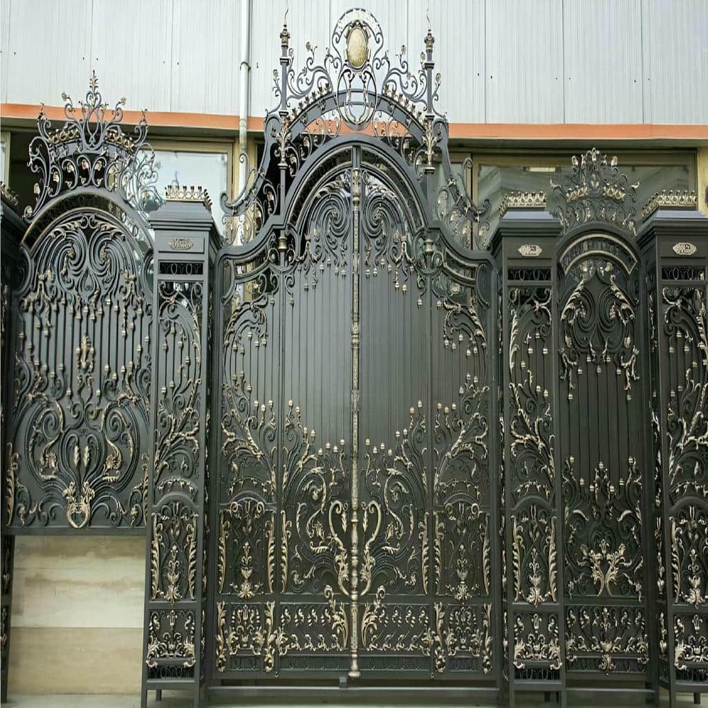 کارخانه درب ویلایی فرفورژه رنگ کوره ای در ارومیه