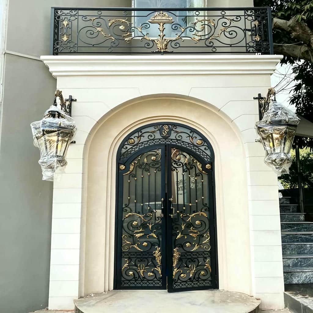 کارخانه درب ویلایی فرفورژه رنگ کوره ای در اراک