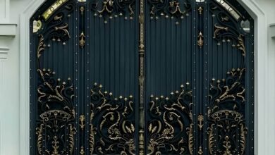 درب ویلایی فرفورژه در سیرجان