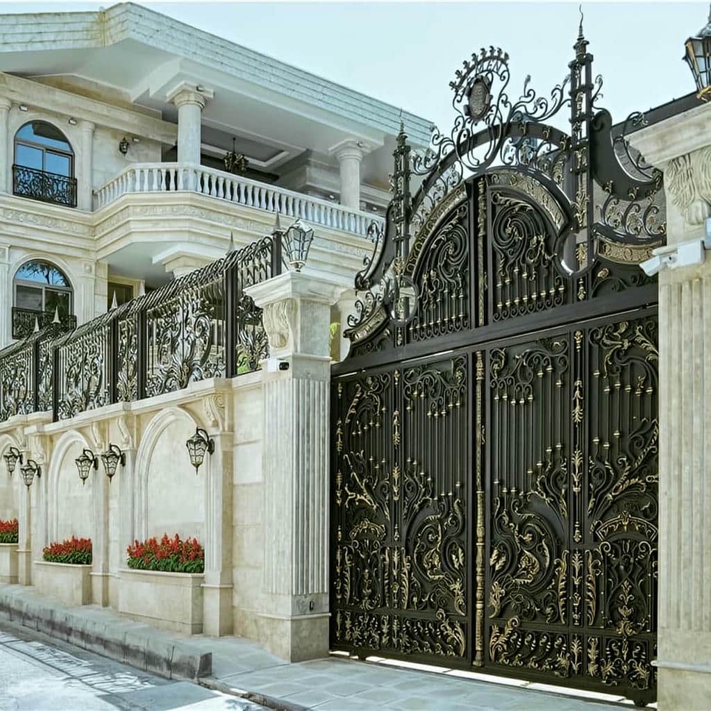 درب ویلایی فرفورژه در سقز