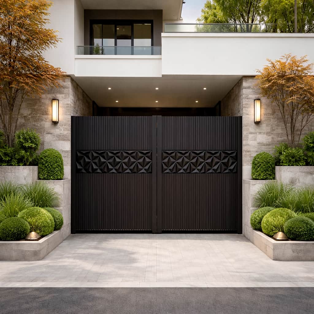 کارخانه درب ویلایی فرفورژه جوش صنعتی در بیرجند
