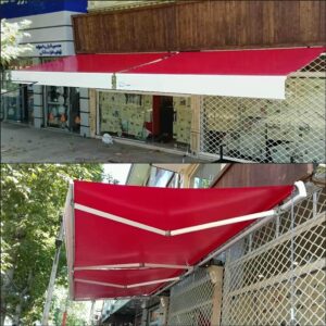 سایبان برقی مقاوم برای روف گاردن
