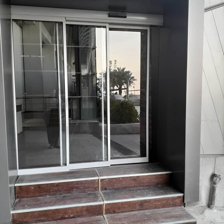 قیمت روز درب اتوماتیک شیشه ای لولایی