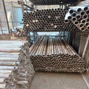 لوله داربست فولادی با بدنه ساده برای پروژه سبک