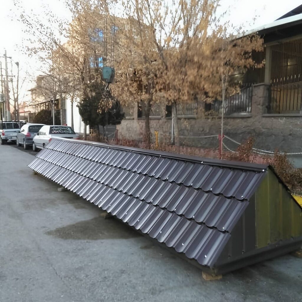 قیمت آردواز ورودی ساختمان با پوشش ضدزنگ