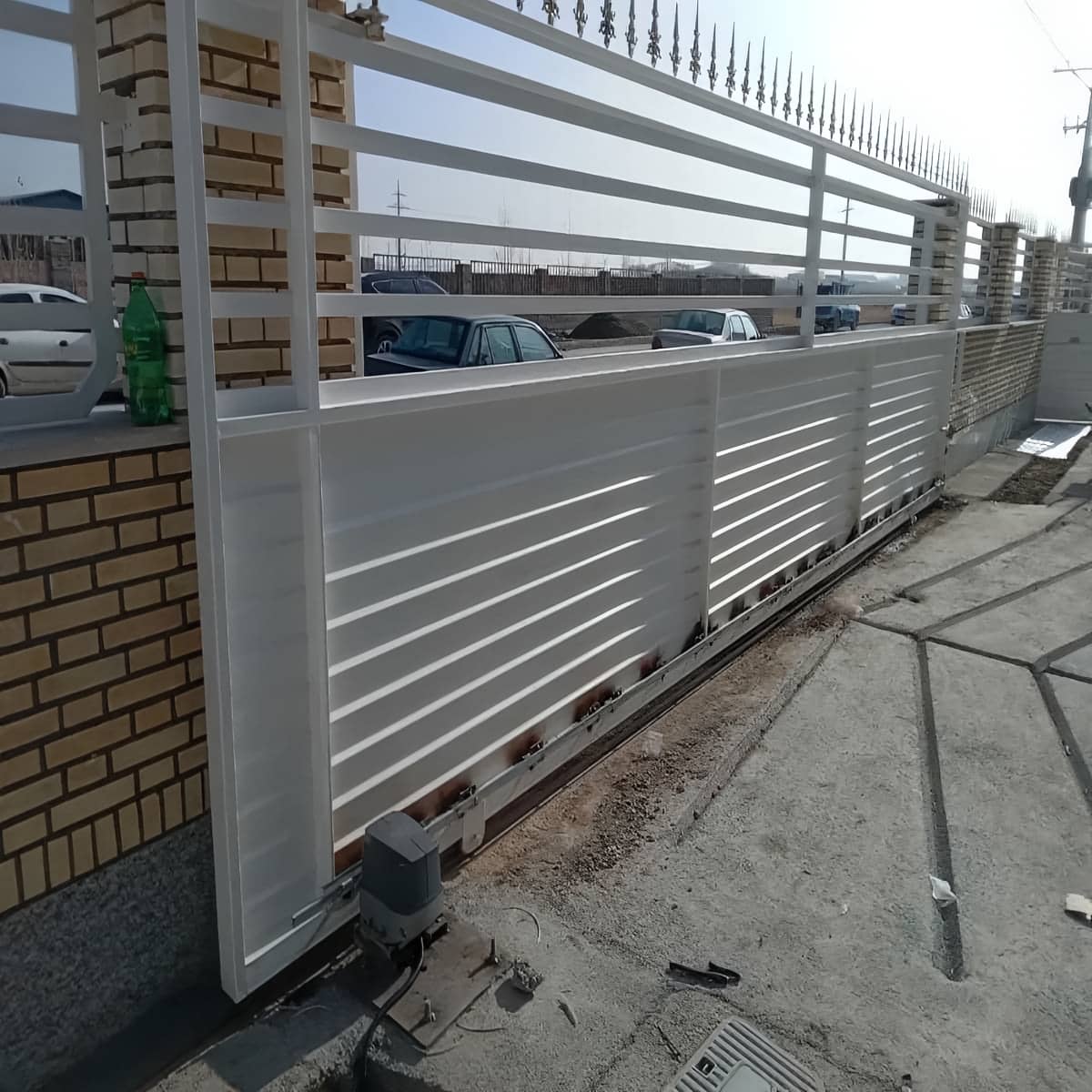 جک درب پارکینگ با موتور ریلی و ریل تراز جک درب پارکینگ با موتور ریلی و ریل تراز