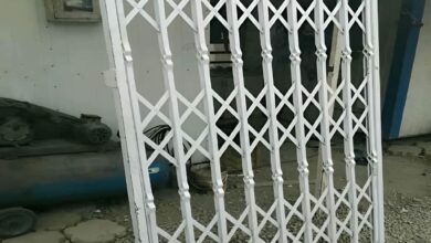 مدل های مختلف درب آکاردئونی بر اساس تعداد گل، تسمه و ساخت