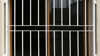 مدل های مختلف حفاظ پنجره و تفاوت طرح های ساده فرفورژه و مدرن