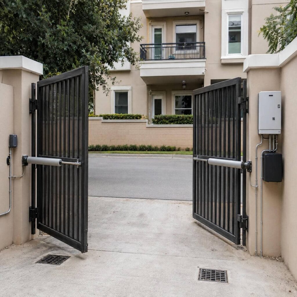 جک درب پارکینگ الکترومکانیک خانگی برای پروژه مسکونی