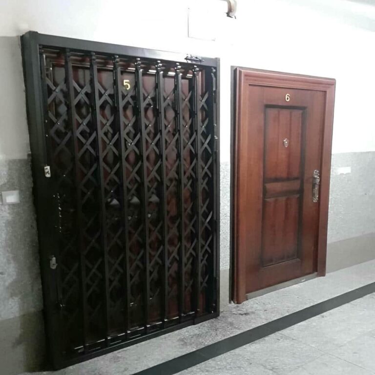9 طرح حفاظ آکاردئونی درب واحد مسکونی