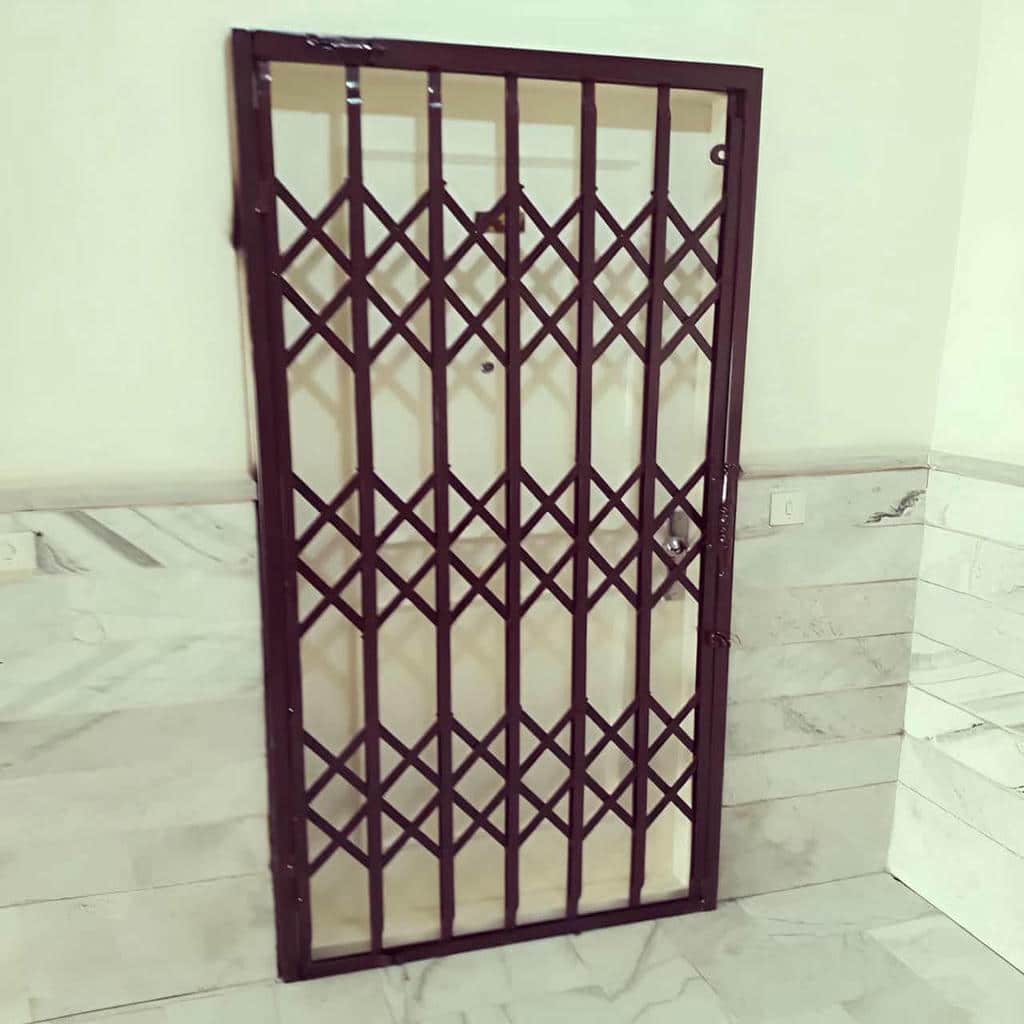 مدل فشرده حفاظ آکاردئونی دو جداره ورودی برای پروژه کم‌دید