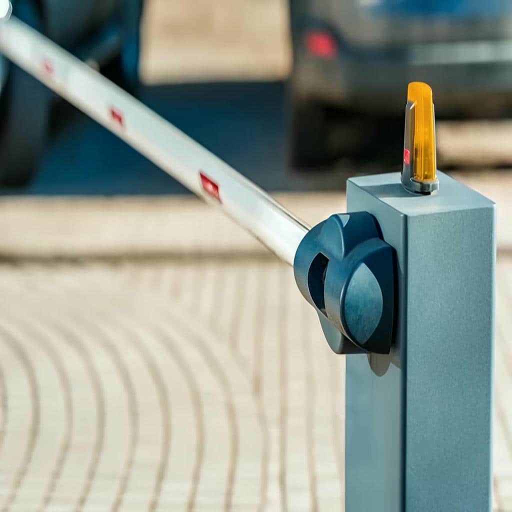 خرید راهبند پارکینگ بازویی متناسب با دهانه