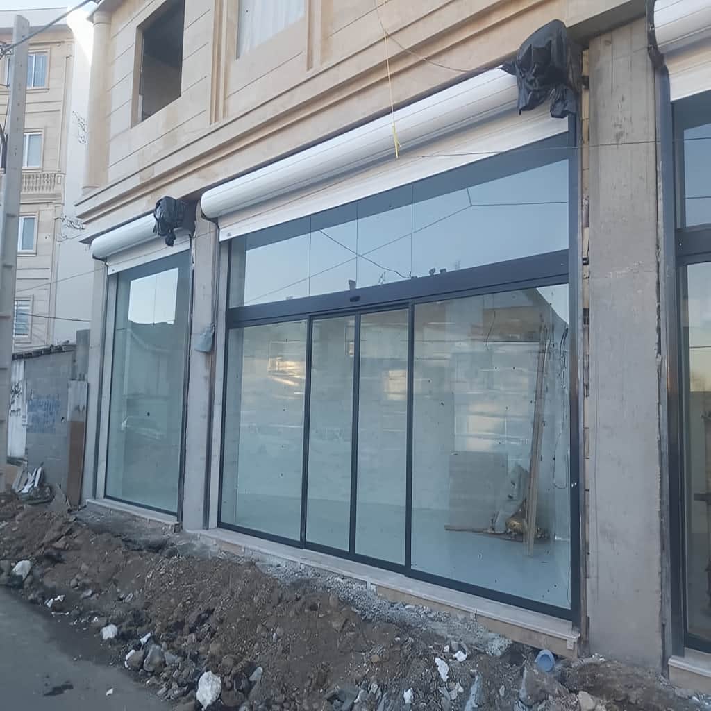 خرید درب اتوماتیک دو لنگه با اپراتور هماهنگ