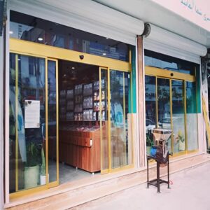 10 طرح درب شیشه ای لمینت اتوماتیک لابی