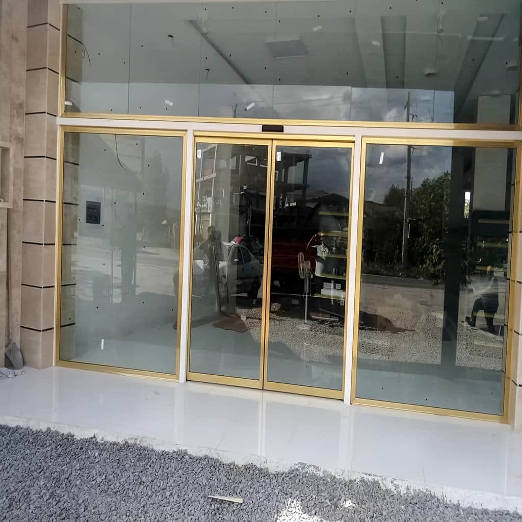 خرید درب اتوماتیک اداری کارتخوان با کنترلر شبکهای