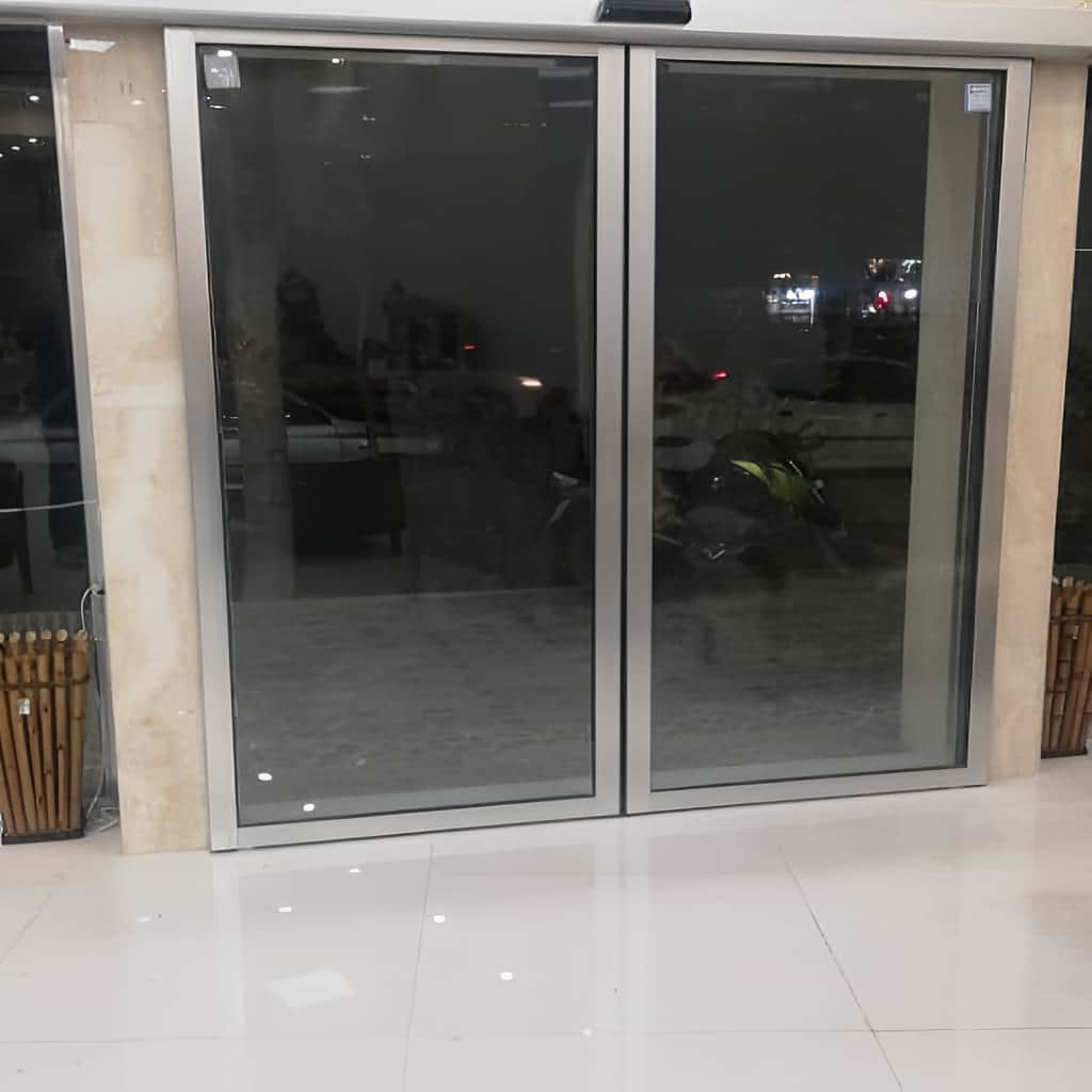 ساخت اپراتور درب شیشه ای کشویی دو‌لت مرکزی