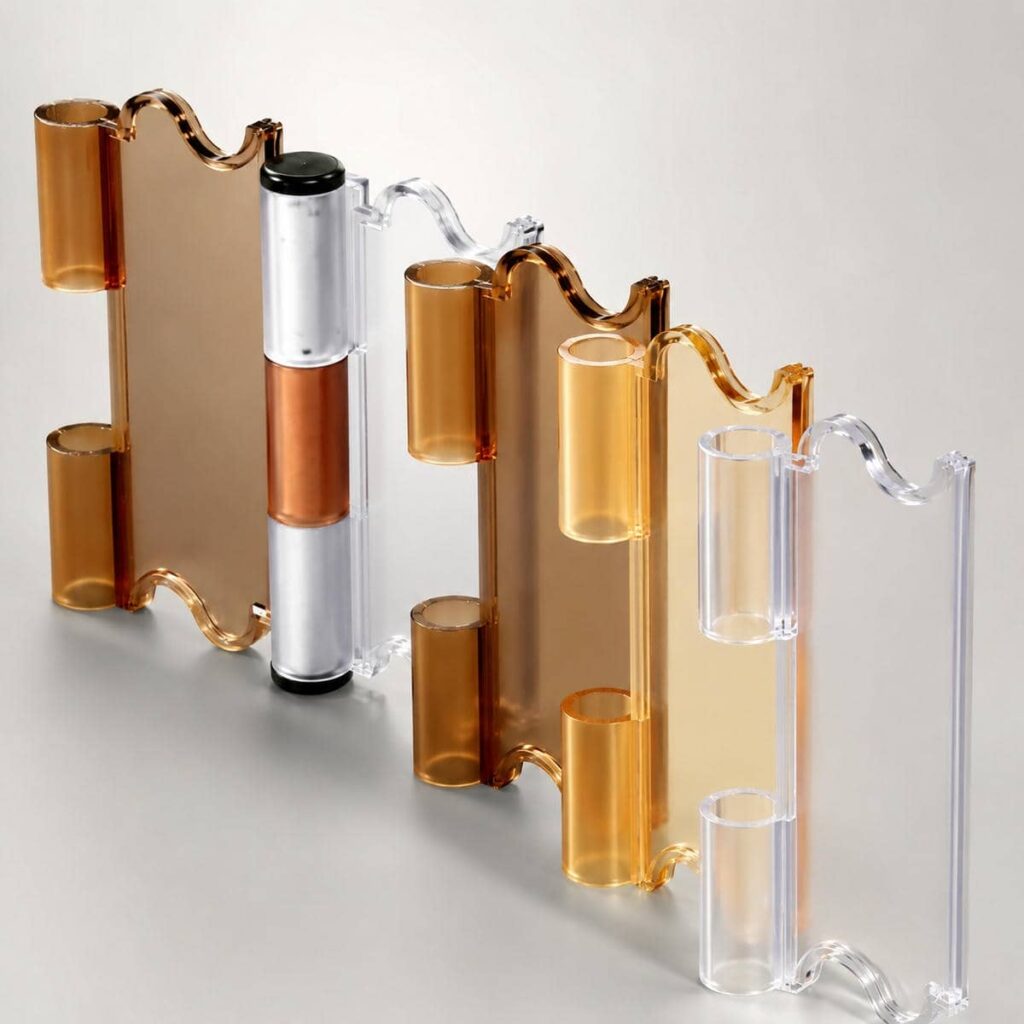 تولید کرکره برقی فروشگاه شفاف با بخش پایینی مقاوم