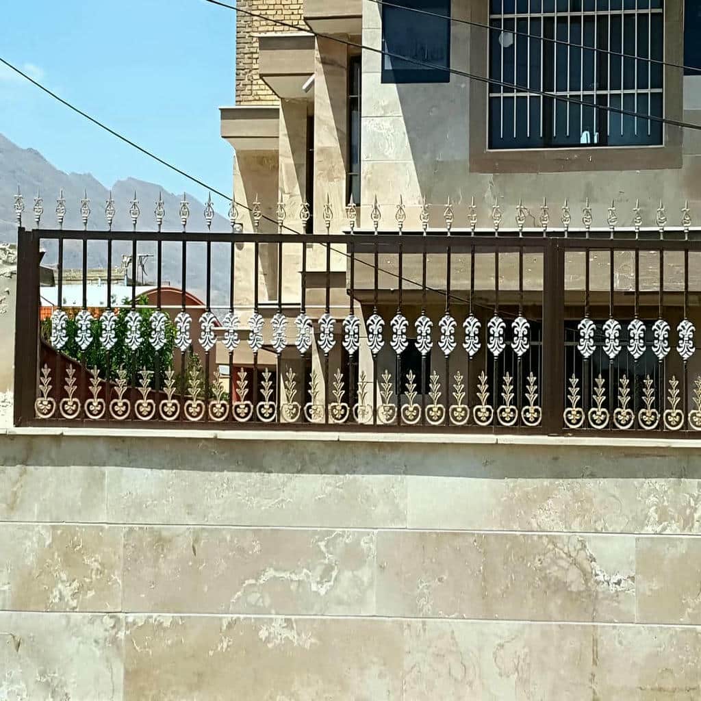 7 طرح حفاظ سرنیزه ای دیوار حیاط