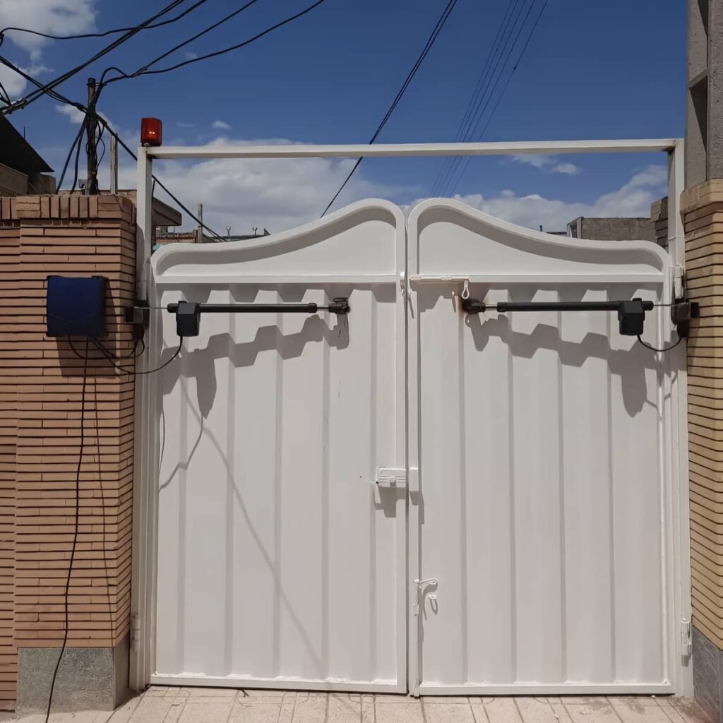 خرید جک درب حیاط دو لنگه سنگین متناسب با وزن لنگه