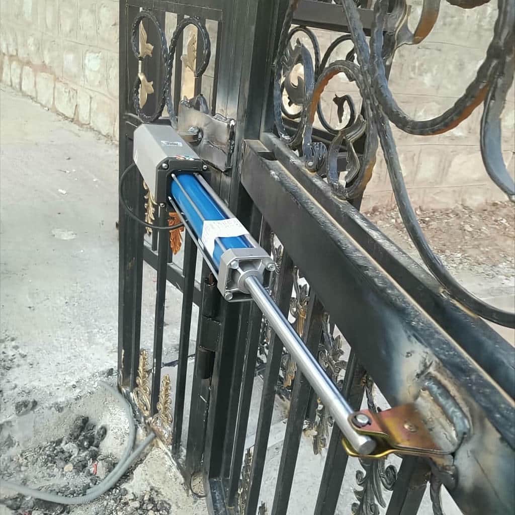 خدمات نصب جک درب پارکینگ ایرانی بازویی انکودردار