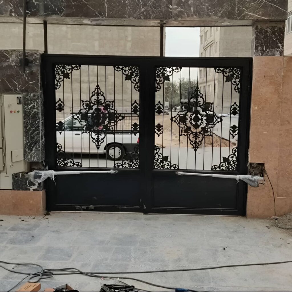 فروش درب برقی پارکینگ ریلی انکودردار