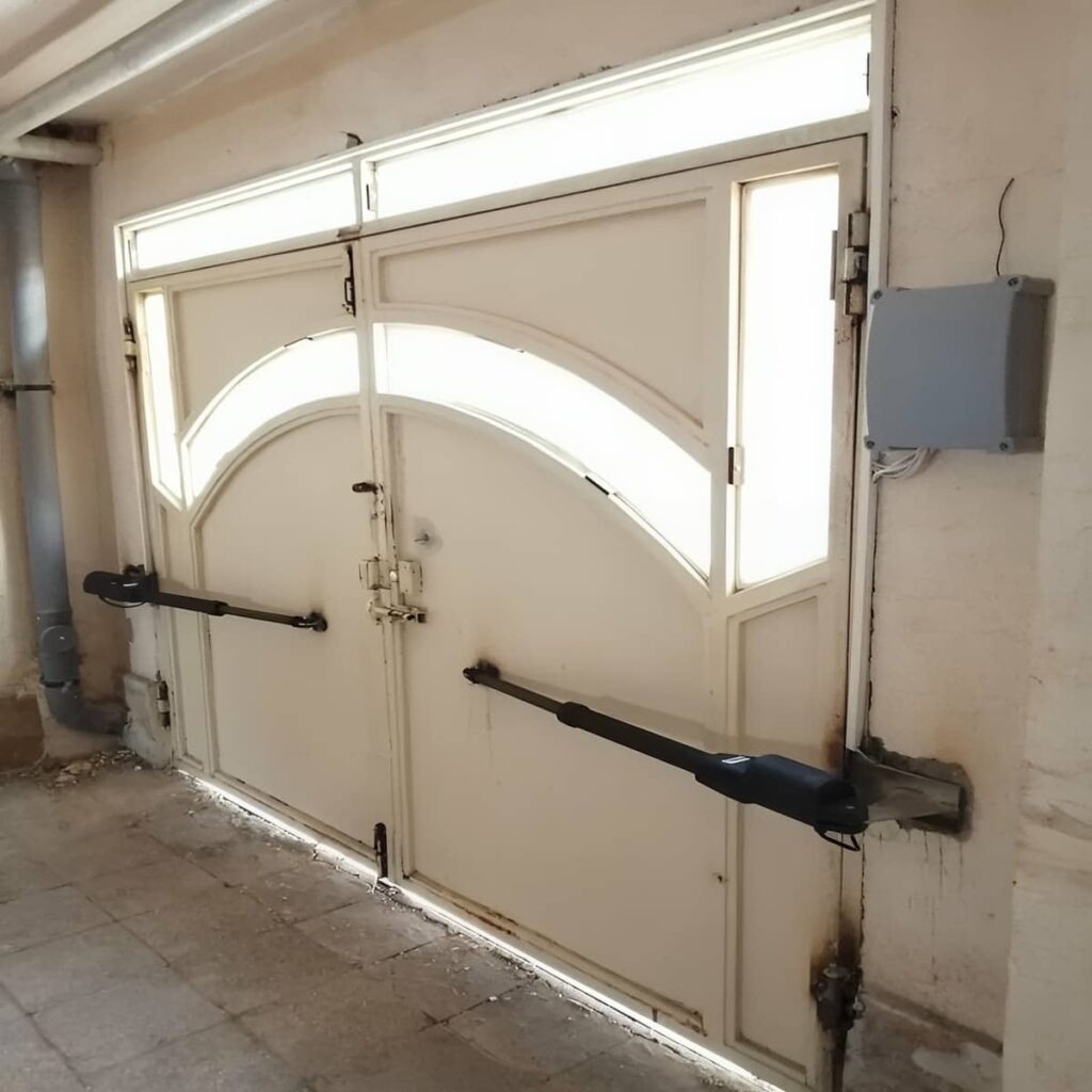 جک دو لنگه سنگین با قفل برقی پروژه