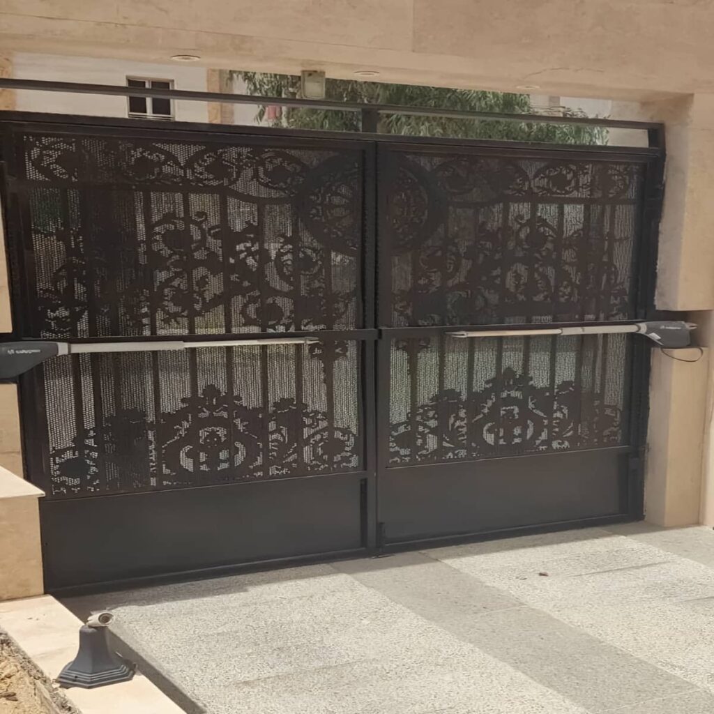 خرید درب برقی پارکینگ ریلی متناسب با طول مسیر