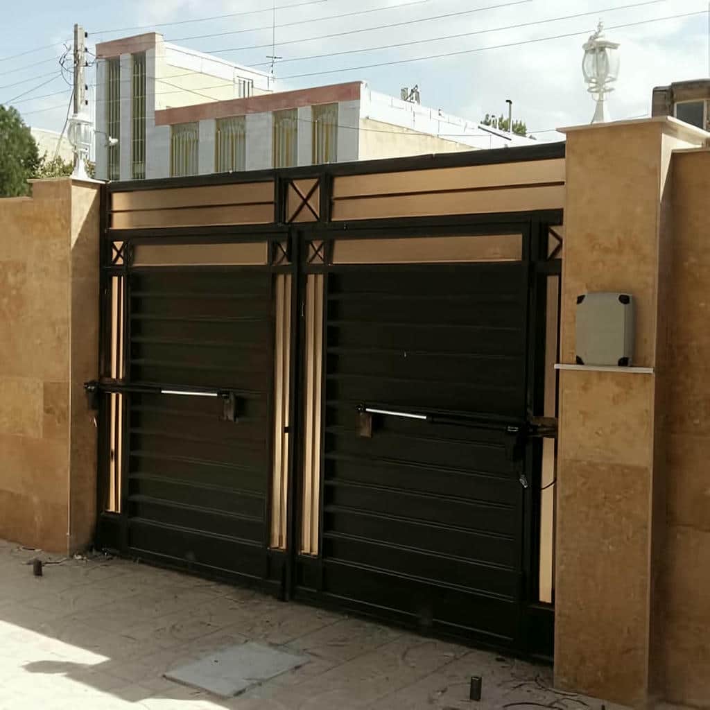11 طرح درب پارکینگ جک دار بازویی