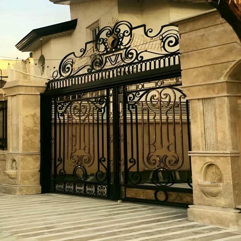 11 نمونه درب فلزی CNC حیاط 11 نمونه درب فلزی CNC حیاط