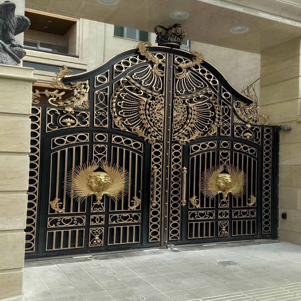 قیمت درب حیاط ریلی ماشین رو بر اساس شرایط پروژه
