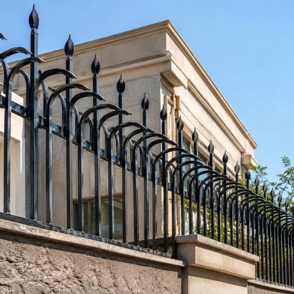 خرید حفاظ دیوار حیاط مسکونی برای ضلع کم‌دید