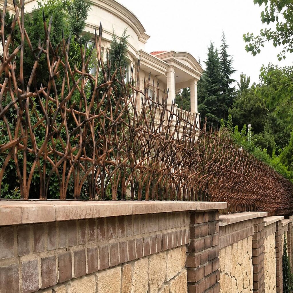 سفارش حفاظ دیوار کوتاه حیاط مدل شاخ گوزنی