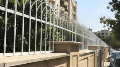 11 مدل حفاظ دیوار رنگ کوره ای