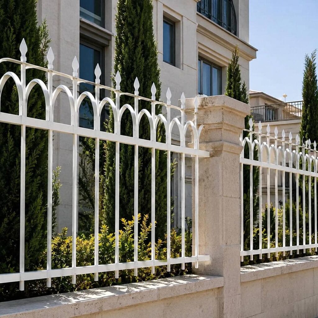 خرید حفاظ دیوار کوتاه حیاط برای ضلع کم‌دید