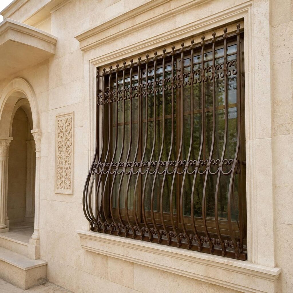 خرید حفاظ پنجره دوجداره ضد سرقت بر اساس ابعاد پروژه