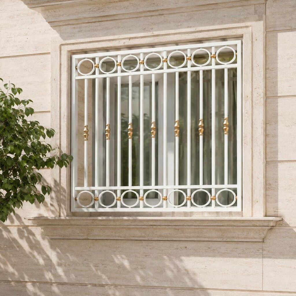13 مدل حفاظ پنجره شیک قاب دار
