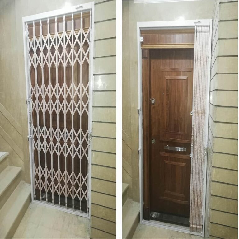 11 مدل درب آکاردئونی چهار گل لوزی 11 مدل درب آکاردئونی چهار گل لوزی